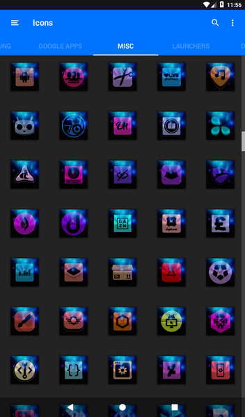 Glamour Icon Pack - Image screenshot of android app
