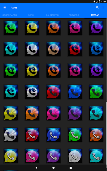 Glamour Icon Pack - Image screenshot of android app