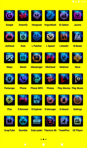 Glamour Icon Pack - Image screenshot of android app