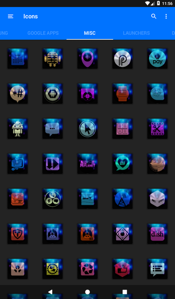 Glamour Icon Pack - Image screenshot of android app