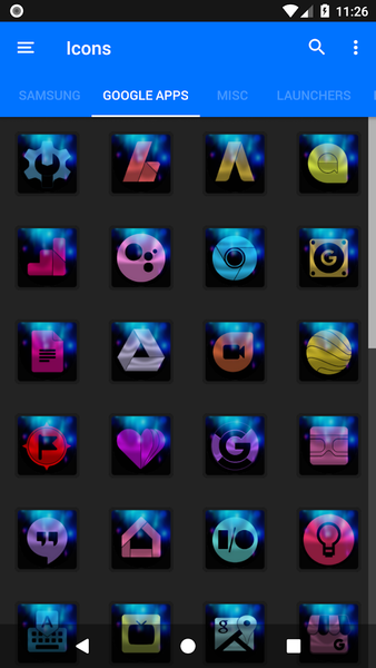 Glamour Icon Pack - Image screenshot of android app