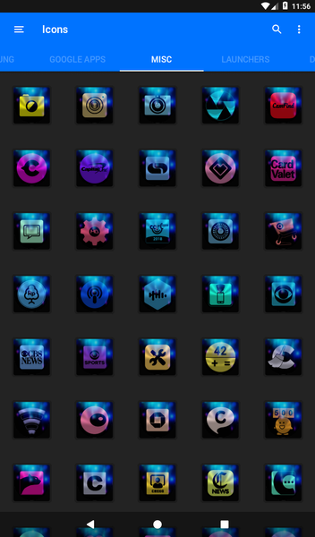 Glamour Icon Pack - Image screenshot of android app