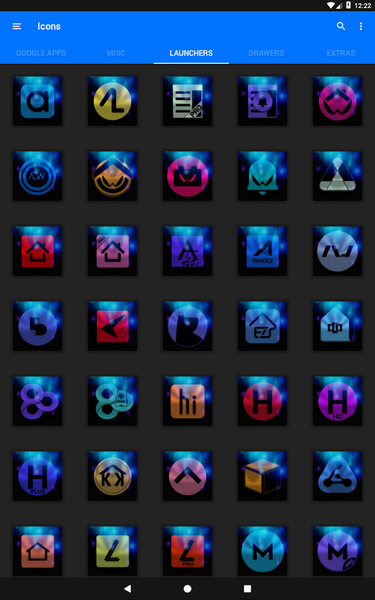 Glamour Icon Pack - Image screenshot of android app