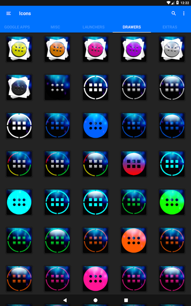 Glamour Icon Pack - Image screenshot of android app