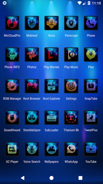 Glamour Icon Pack - Image screenshot of android app