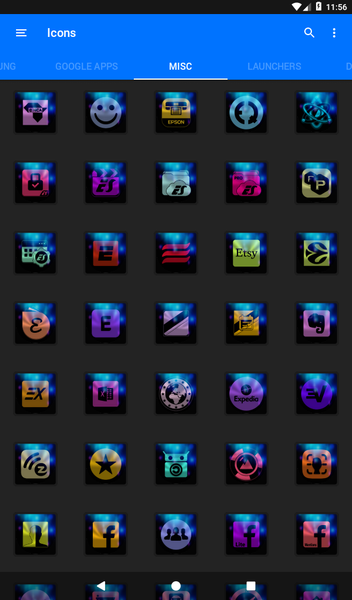 Glamour Icon Pack - Image screenshot of android app