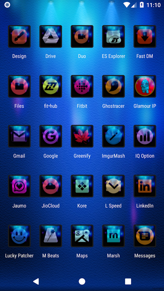 Glamour Icon Pack - Image screenshot of android app