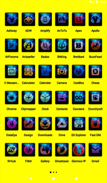 Glamour Icon Pack - Image screenshot of android app
