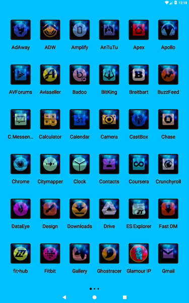 Glamour Icon Pack - Image screenshot of android app