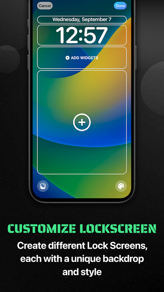 iLock - Lock Screen OS 17 - عکس برنامه موبایلی اندروید
