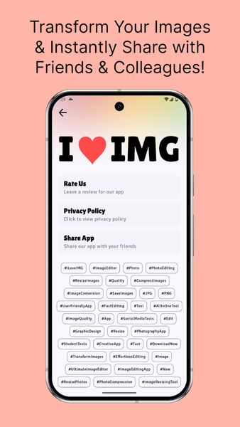 iloveimg - عکس برنامه موبایلی اندروید