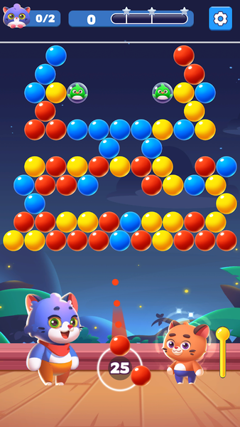 Bubble Shooter - Hit Bubble sh - Gameplay image of android game