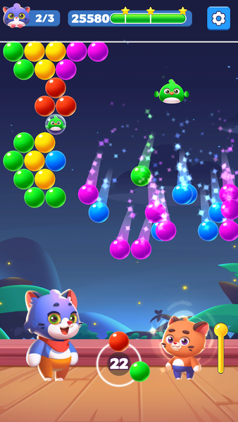 Bubble Shooter - Hit Bubble sh - Gameplay image of android game