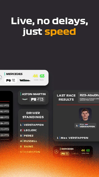 Racify - Beautiful F۱ widgets - عکس برنامه موبایلی اندروید