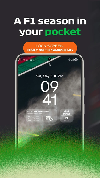 Racify - Beautiful F۱ widgets - عکس برنامه موبایلی اندروید