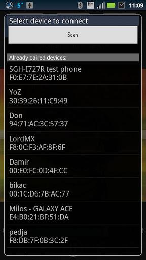 Bluetooth Music Player Free - Image screenshot of android app