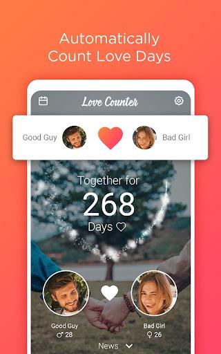 Love Day Counter PRO - Days In Love & Love Quotes - Image screenshot of android app