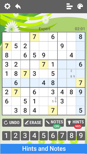 Classic Sudoku for Brainiac - عکس بازی موبایلی اندروید