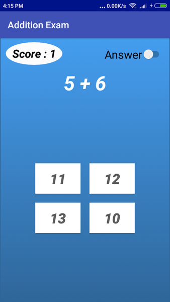 Kids Addition Tables - عکس برنامه موبایلی اندروید