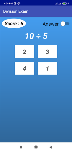 Division Tables - عکس برنامه موبایلی اندروید
