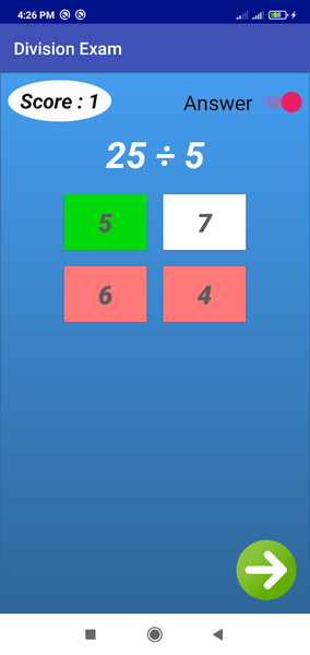 Division Tables - عکس برنامه موبایلی اندروید