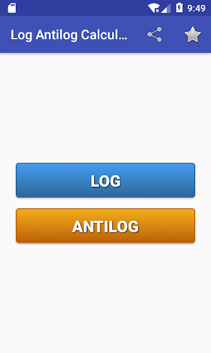 Log Antilog Calculator - عکس برنامه موبایلی اندروید