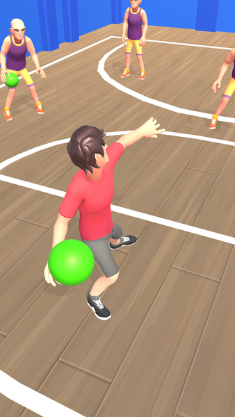 Dodge The Ball 3D - Gameplay image of android game