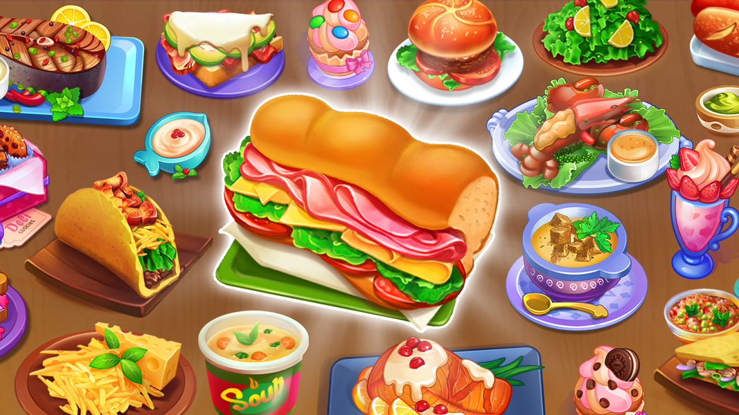 Cooking Time : Cooking Games - عکس بازی موبایلی اندروید