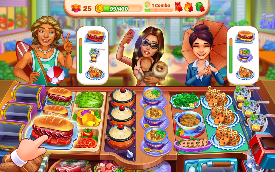 Cooking Time : Cooking Games - عکس بازی موبایلی اندروید