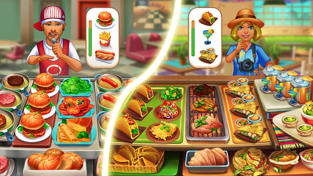 Cooking Time : Cooking Games - عکس بازی موبایلی اندروید