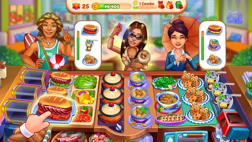 Cooking Time : Cooking Games - Gameplay image of android game