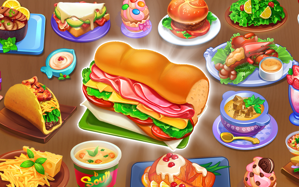 Cooking Time : Cooking Games - عکس بازی موبایلی اندروید