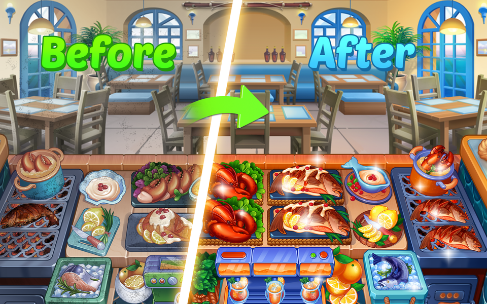 Cooking Time : Cooking Games - عکس بازی موبایلی اندروید