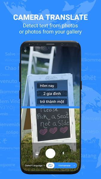 Camera Image Machine Translate - Image screenshot of android app