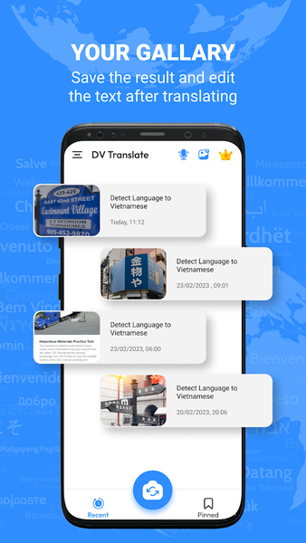 Camera Image - Translate AI - Image screenshot of android app