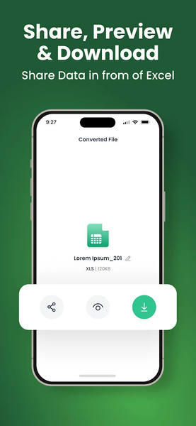 Image to Excel Converter-XLSX - Image screenshot of android app