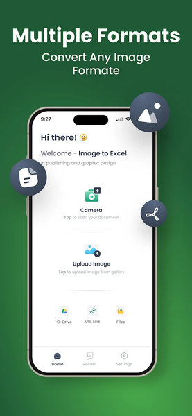 Image to Excel Converter-XLSX - Image screenshot of android app