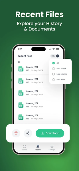 Image to Excel Converter-XLSX - Image screenshot of android app
