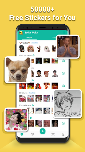 Sticker Maker for WhatsApp - عکس برنامه موبایلی اندروید