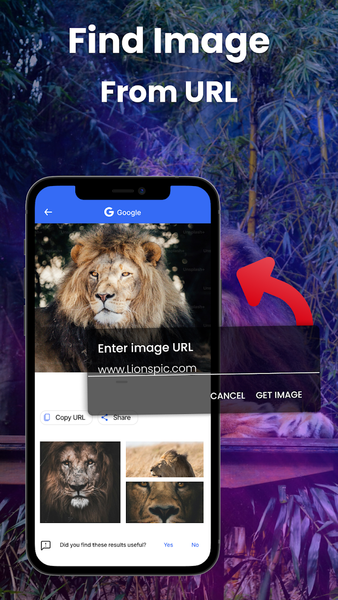 Reverse Image Search - عکس برنامه موبایلی اندروید