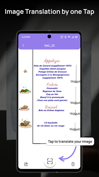 Photo Translator with Camera - عکس برنامه موبایلی اندروید