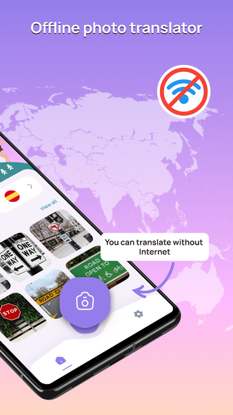 Photo Translator with Camera - عکس برنامه موبایلی اندروید