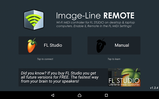 Image-Line Remote - Image screenshot of android app
