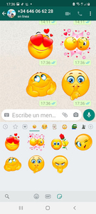 Wasticker sticker for whatsapp - Image screenshot of android app