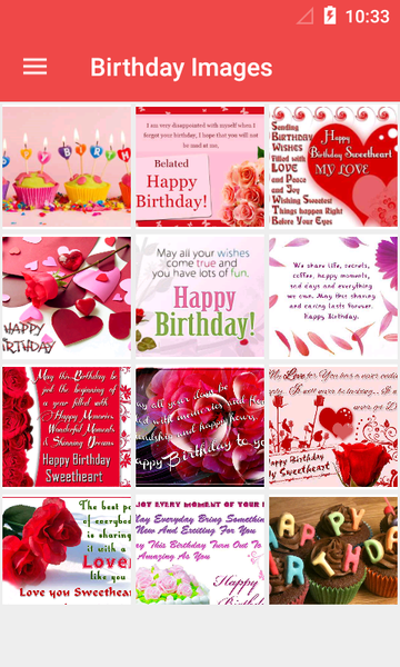 Happy Birthday Images - Image screenshot of android app