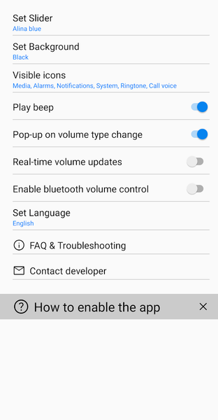 Edge Volume - عکس برنامه موبایلی اندروید