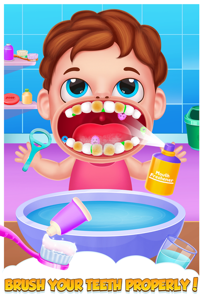 cute babysitter daycare game - عکس بازی موبایلی اندروید