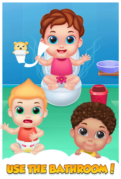 cute babysitter daycare game - عکس بازی موبایلی اندروید