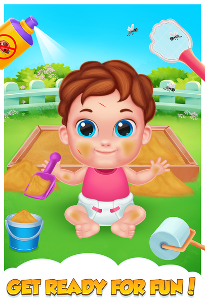 cute babysitter daycare game - عکس بازی موبایلی اندروید
