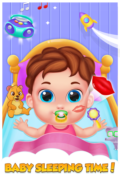 cute babysitter daycare game - عکس بازی موبایلی اندروید